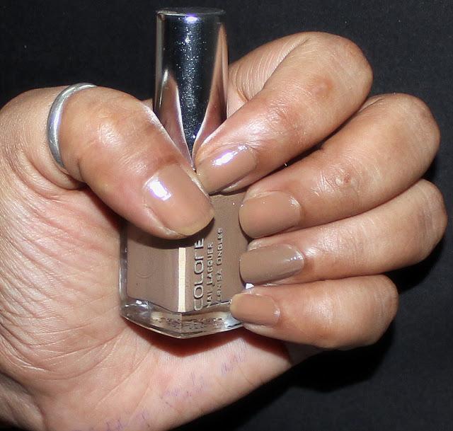 Nude, Milky Brown Shade - Colorbar Nail Paint in Exclusive 67