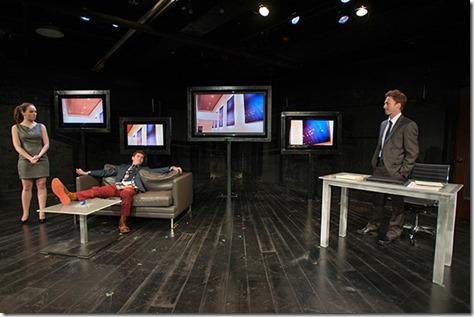 Baise Buzan, JJ Phillips and Josh Bywater star in Steppenwolf Theatre's Review: Fat Pig (Steppenwolf Theatre Next Up)