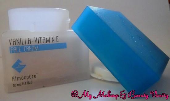 The Nature's Co. Vanilla - Vitamin E Face Cream Review+best cream for oily skin