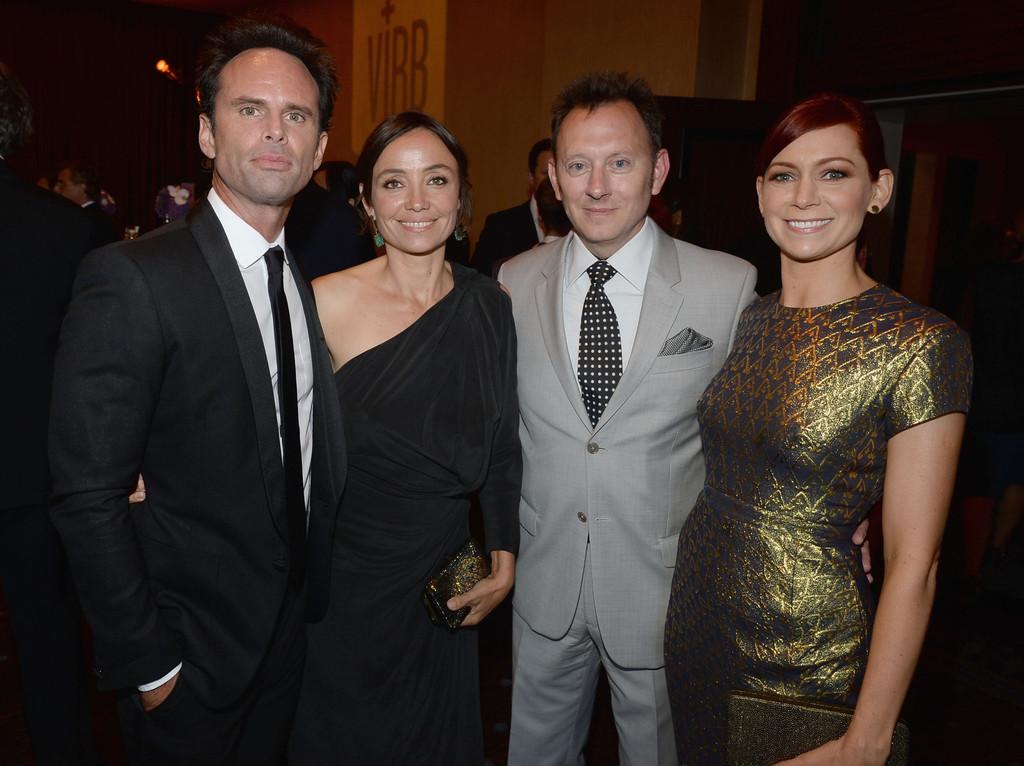 Carrie Preston Michael Emerson Nadia Conners and Walton Goggins Broadcast Television Journalists Association's Third Annual Critics' Choice Television Awards - Cocktail Reception Michael Buckner Getty Images