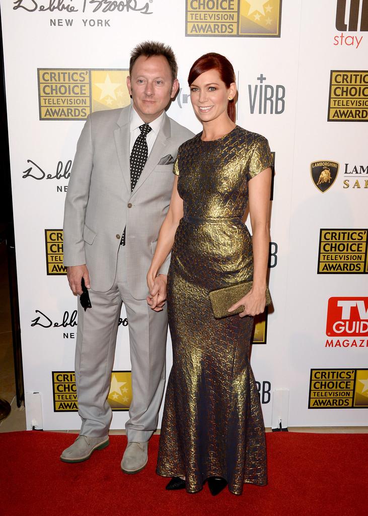 Carrie Preston and Michael Emerson Broadcast Television Journalists Association's Third Annual Critics' Choice Television Awards - Arrivals Jason Merritt Getty Images 2