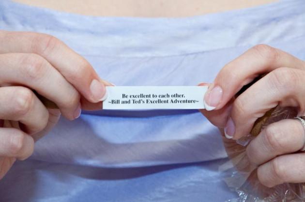 Peanut Butter Banana Chocolate Bars Top Girl's Wedding - David's Fortune