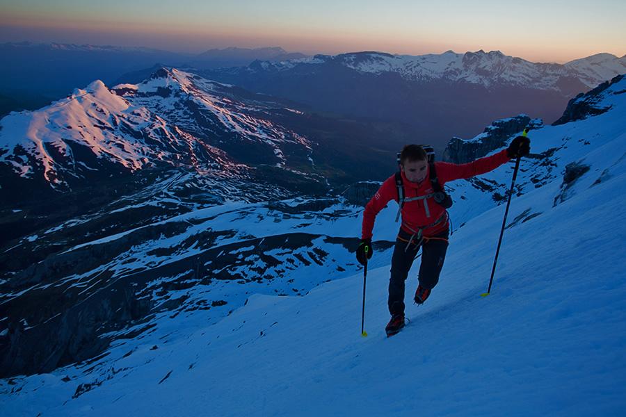 Climbing The Mönch With Ueli Steck