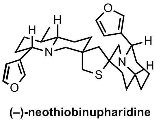 (-)-Neothiobinupharidine 0