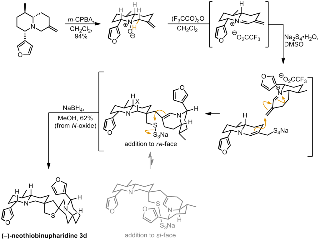(-)-Neothiobinupharidine 2