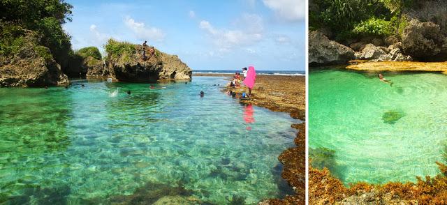 Magpupungko Then and Now Magpupungko Then and Now