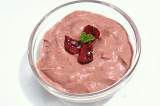 Cherry Pudding or Cherry Soft Ice Cream? (Dairy, Gluten/Grain Free with Sugar Free Option)