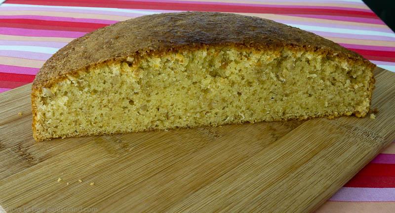 Cutting through the Ground Hazelnut and Olive Oil Cake Ground Hazelnut and Olive Oil Cake