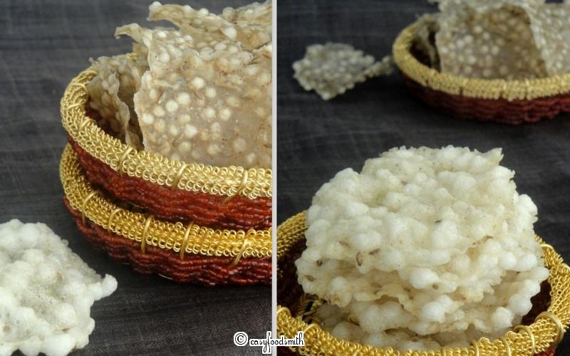 TOMATO RICE S/W SABUDANA PAPAD (Tomato Rice S/W Tapioca Pearls Papadums) TOMATO RICE S/W SABUDANA PAPAD (Tomato Rice S/W Tapioca Pearls Papadums)