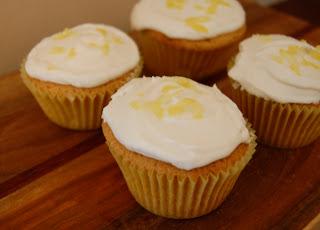 Lemon Cupcakes with Buttercream Frosting (Vegan)