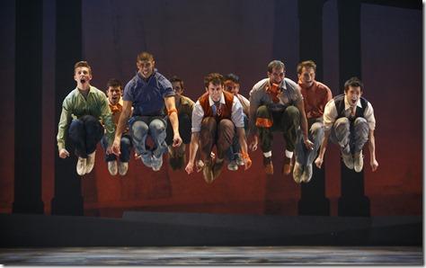 The Jets dance up a storm in Broadway in Chicago's Review: West Side Story (Broadway in Chicago)