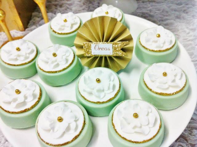 Mint and Gold Party by Sugar Coated Mama Mint and Gold Party by Sugar Coated Mama