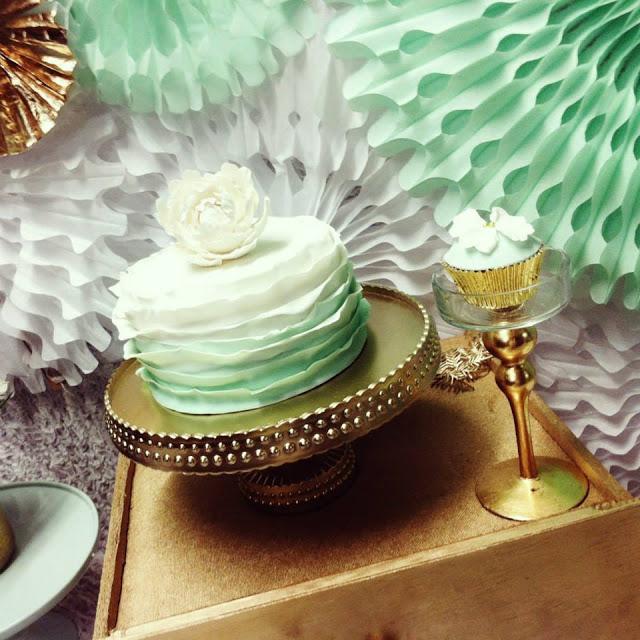 Mint and Gold Party by Sugar Coated Mama Mint and Gold Party by Sugar Coated Mama