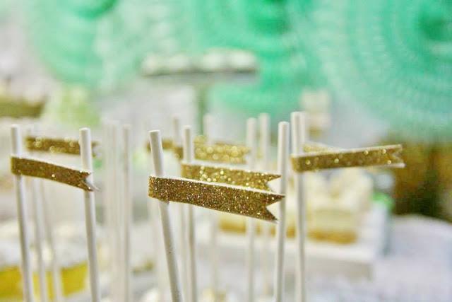 Mint and Gold Party by Sugar Coated Mama Mint and Gold Party by Sugar Coated Mama