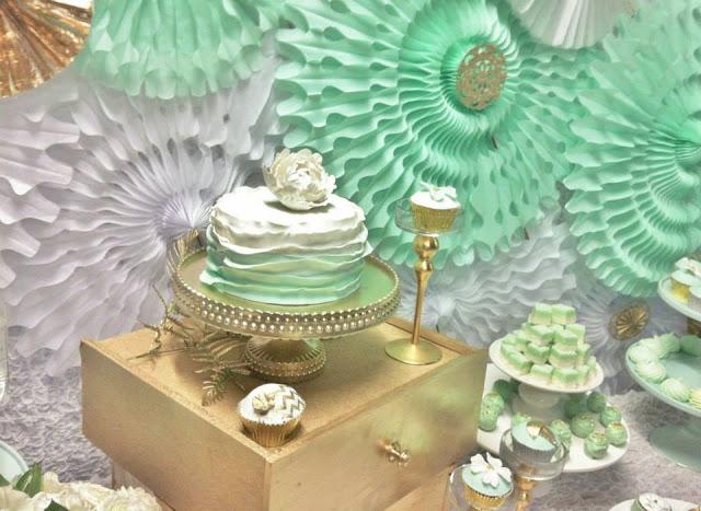 Mint and Gold Party by Sugar Coated Mama Mint and Gold Party by Sugar Coated Mama