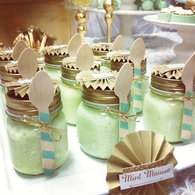 Mint and Gold Party by Sugar Coated Mama Mint and Gold Party by Sugar Coated Mama