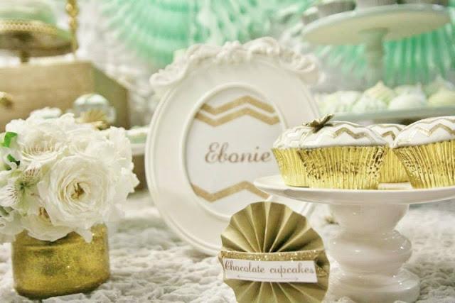 Mint and Gold Party by Sugar Coated Mama Mint and Gold Party by Sugar Coated Mama