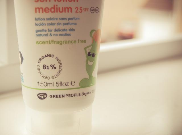Green People Organic Sun Lotion Review