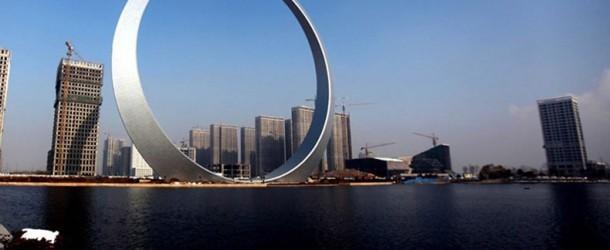 ‘Ring of Life’: A Giant Ring of Steel in Fushun, China
