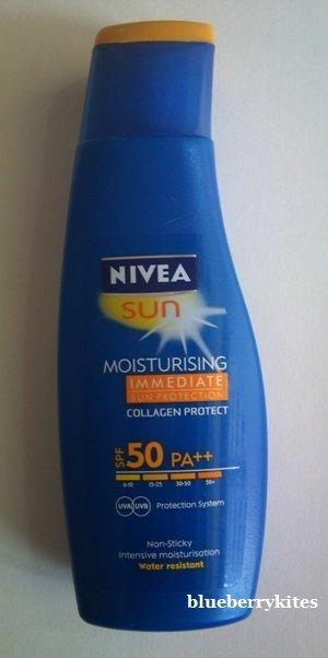 Nivea Sun Moisturising Collagen Protect SPF 50 PA++ sunscreen review
