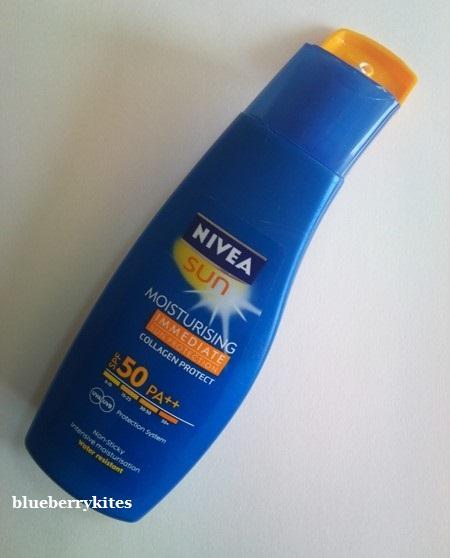 Nivea Sun Moisturising Collagen Protect SPF 50 PA++ sunscreen review
