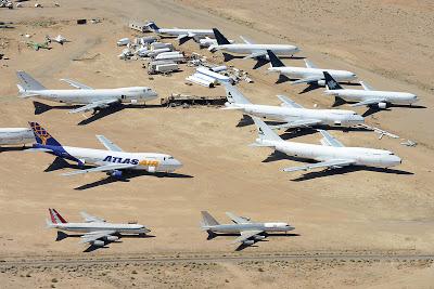 The Mojave aircraft graveyard