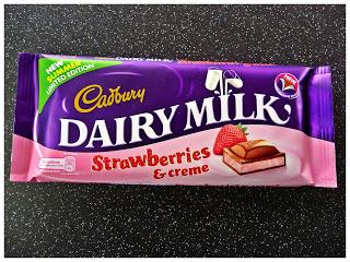 Cadbury Dairy Milk Strawberries and Creme