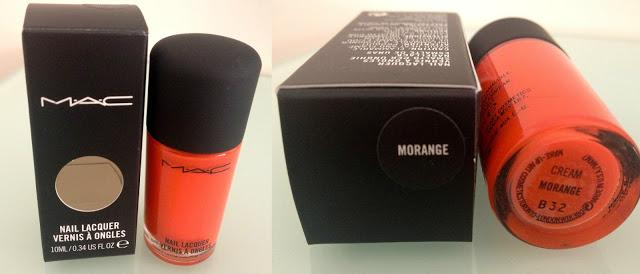 MAC All About Orange: Morange Nail Lacquer