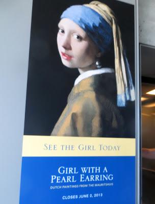 GIRL WITH A PEARL EARRING at the de Young Museum of Art, San Francisco
