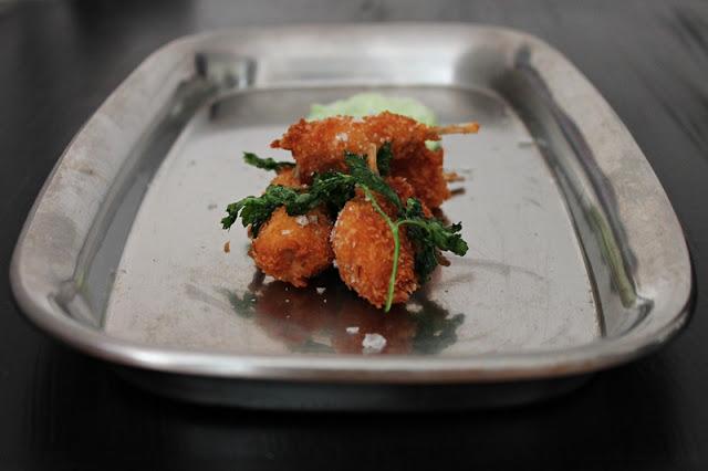 Deep fried frog legs with herb cream #91 Deep fried frog legs with herb cream #91