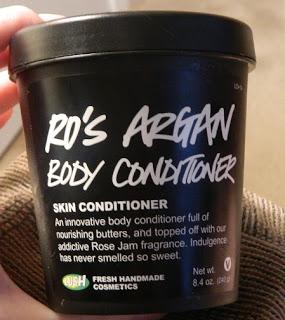 Lush's Ro's Argan Body Conditioner