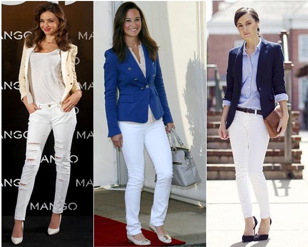 Trending White Jeans: The Rock Chic with Clean Soul