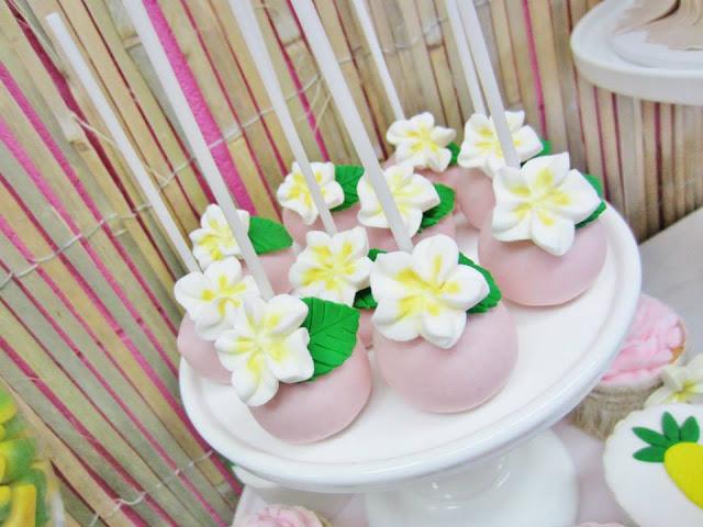 Hawaiian 1st Birthday by Cakes by Joanne Charmand