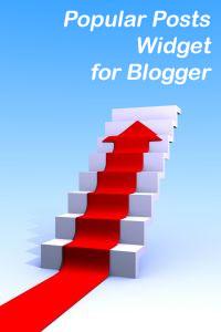How To Add Popular Post Widget For Blogger