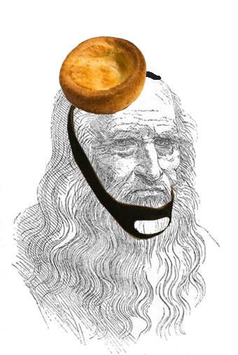 Leonardo Da Vinci: Chinstrap Lover!