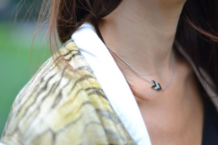 Tigerrrr sofie valkiers for diamante per tutti arrow necklace