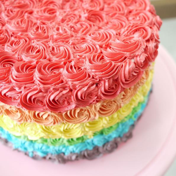 rainbow cake 1