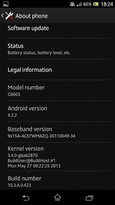 Android 4.2.2 Update For Sony Xperia Z Rolling Out Now