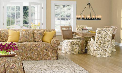 fabrics in home decor decor summer fabric design3 Make A Decorating Statement With Fabric HomeSpirations