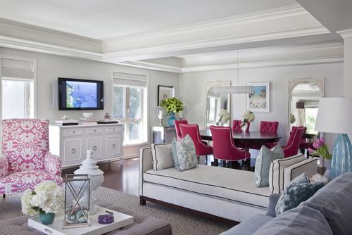 fabrics in home decor contemporary living room Make A Decorating Statement With Fabric HomeSpirations