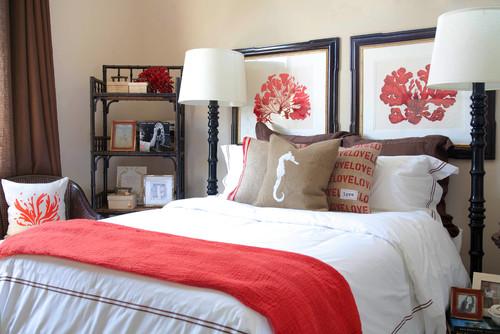 fabrics in home decor contemporary bedroom Make A Decorating Statement With Fabric HomeSpirations