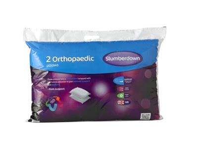 Review: Slumberdown Orthopaedic Pillows Review: Slumberdown Orthopaedic Pillows