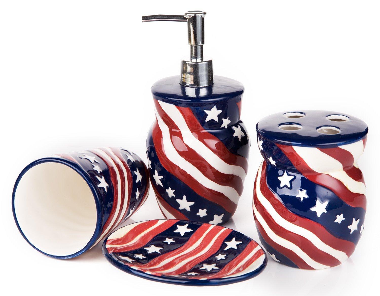 DIY: Decorate your Bathroom for Fourth-of-July
