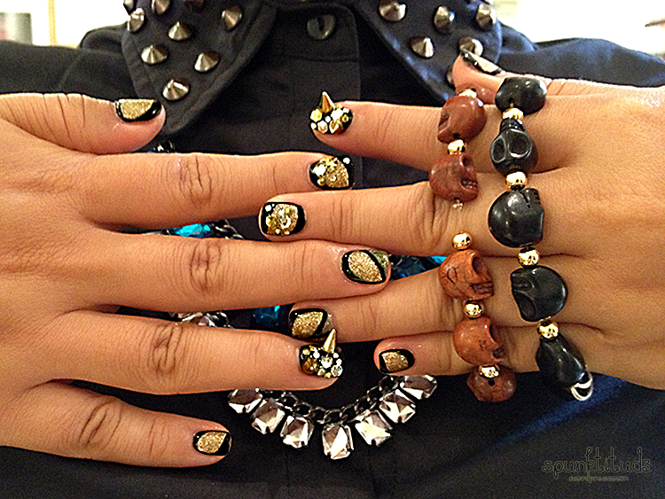 Absolut Cool – Studded Nails - Paperblog