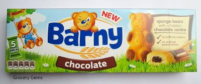 Barny - Bear Shaped Sponge Cakes (Tesco)