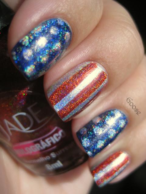Stars and Stripes! (Well... Dots and Stripes, anyway) Stars and Stripes! (Well... Dots and Stripes, anyway)