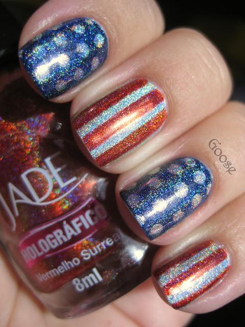 Stars and Stripes! (Well... Dots and Stripes, anyway) Stars and Stripes! (Well... Dots and Stripes, anyway)