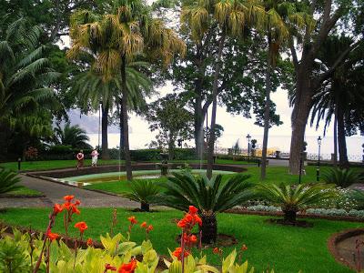 The presidential gardens in Funchal, Madeira