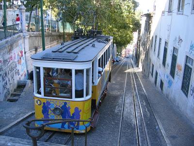 Rua Gloria tram, Lisbon