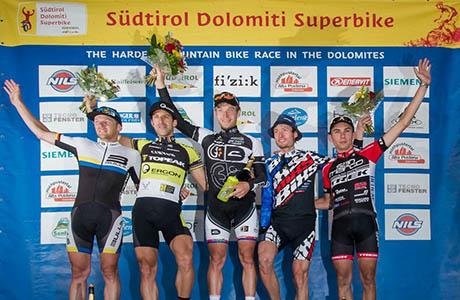 Kristian Hynek and Sally Bigham win the Südtirol Dolomiti Superbike